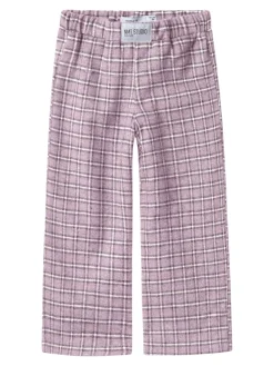 Name It yöhousut K NMNSTRANE PANT, vaaleanpunainen ruutu