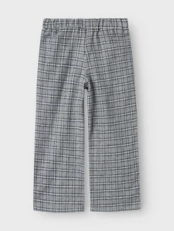 Name It yöhousut K NMNSTRANE PANT, harmaa ruutu