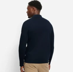 Olymp miesten paita JERSEY POLO LONGSLEEVE, tummansininen