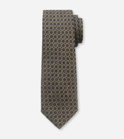 Olymp miesten solmioPOCKET SQUARE AND BOWTIE SET Sininen Kuosi