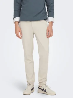 Only and Sons Miesten Housut, Mark Pant Vaalea Beige