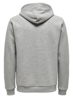 Only and Sons, Miesten Huppari, Ceres Life Zip Nos Keskiharmaa