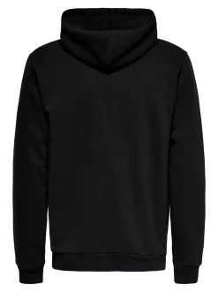 Only and Sons, Miesten Huppari, Ceres Life Zip Nos, musta