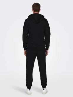 Only and Sons, Miesten Huppari, Ceres Life Zip Nos, musta