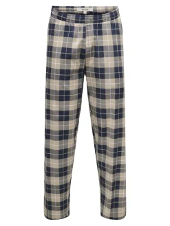 Only and Sons miesten pyjamahousut, ONSFEDERICO LOUNGEWEAR PANTS Navy Blazer