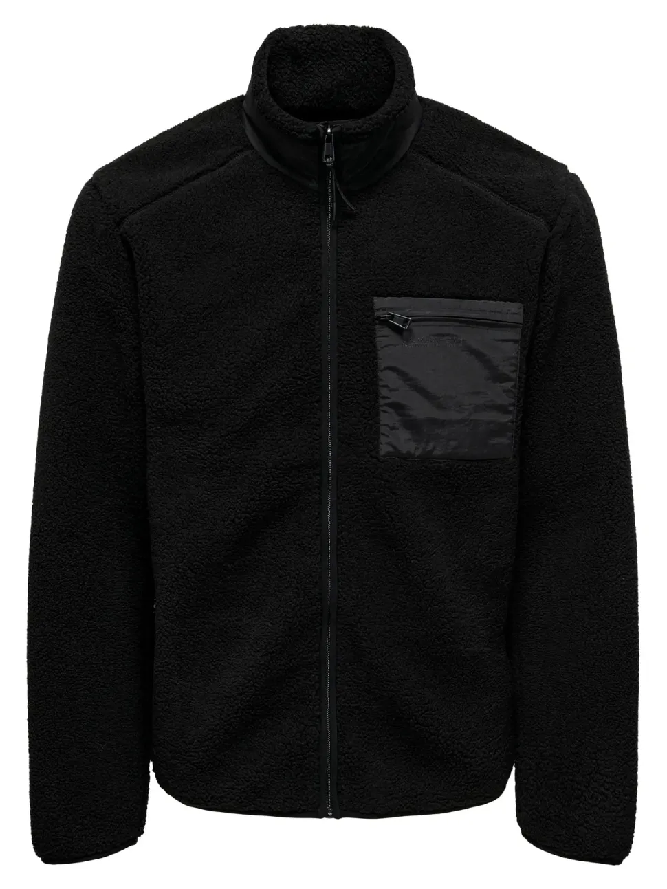 Only and Sons Miesten Teddytakki, DALLAS SHERPA JACKET Musta