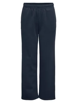 Only Naisten Collegehousut, Onldaze Straight Pants Noos Tummansininen