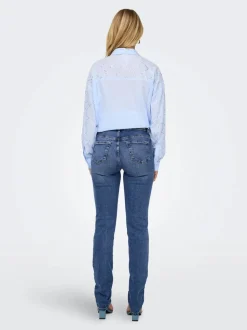 Only Naisten Farkut, ONLSUI MID SLIM DNM DIA451 NOOS Indigo