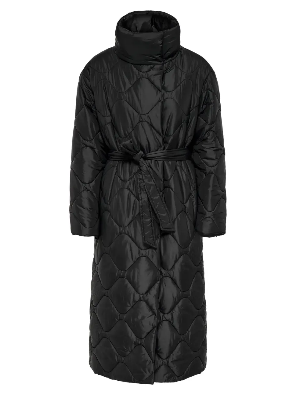 Only naisten takki, ONLSOFFI QUILTED COAT Musta