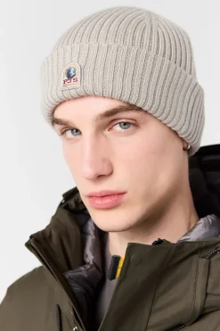 Parajumpers miesten pipo, RIB HAT Luonnonvalkoinen