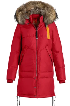Parajumpers Naisten Untuvatakki, Long Bear Down Jacket Punainen