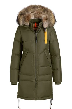 Parajumpers Naisten Untuvatakki, Long Bear Down Jacket Armeijanvihreä
