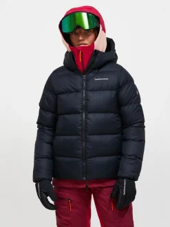 Peak Performance naisten untuvatakki W Frost Down Puffer Jacket, musta