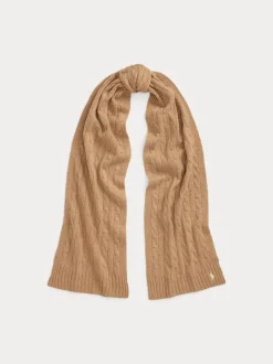 Polo Ralph Lauren huivi, WL CSHMR CSF-SCARF-OBLONG Kameli