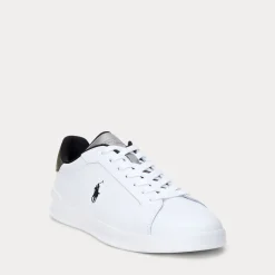 Polo Ralph Lauren kengät, HRT CRT II NAPPA SNEAKER Valkoinen