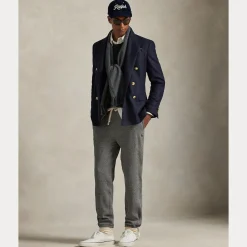 Polo Ralph Lauren miesten collegehousut, FLEECE PANT Keskiharmaa