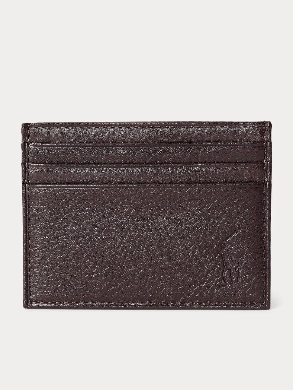 Polo Ralph Lauren miesten lompakko Multi CC Card Case Small, keskiruskea