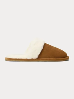 Polo Ralph Lauren naisten tossut Kelcie Flats, kameli