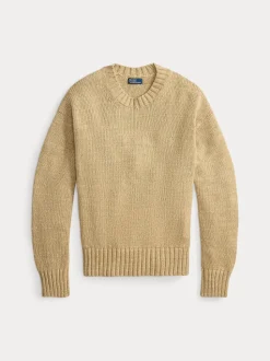 Polo Ralph Lauren naisten neule Sweather Pullover, kameli