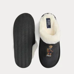Polo Ralph Lauren naisten tossut KAYLGH SCF B-FLATS-SLIPPER, musta