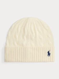 Polo Ralph Lauren pipo, WL CS CBL BN-HAT Luonnonvalkoinen