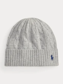Polo Ralph Lauren pipo, WL CS CBL BN-HAT Vaaleanharmaa