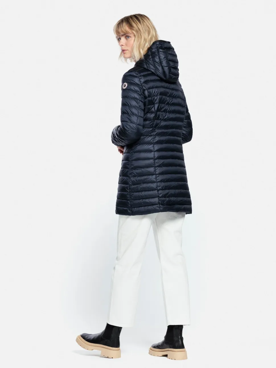 Reset Naisten Kevytuntuvatakki, KYOTO LIGHTDOWN JACKET Tummansininen