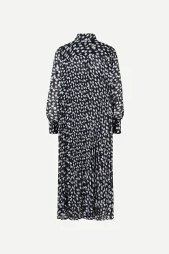 Samsoe and Samsoe Naisten Mekko DOROTHE DRESS AOP 14018 Sininen Kuosi