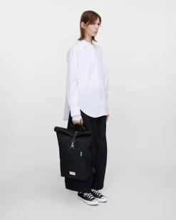 Sandqvist reppu, GROUND ROLLTOP BACKPACK L Musta