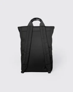Sandqvist reppu, GROUND 2-WAY BAG Musta