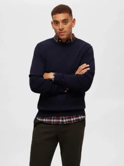 Selected flanelipaita, SLIM OVEN FLANNEL SHIRT Oranssiruutu