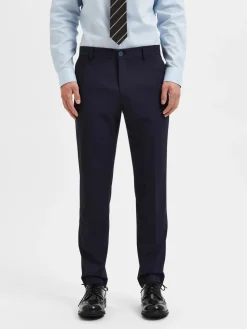Selected Homme Miesten Housut, LIAM TRS FLEX NOS Navy Blazer