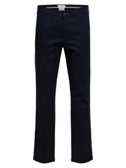 Selected Miesten Housut, Slim Miles Flex NOS Tummansininen
