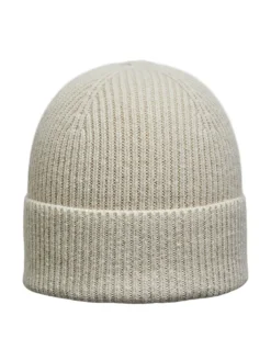 Selected Miesten Pipo, K MASON MERINO BEANIE Luonnonvalkoinen