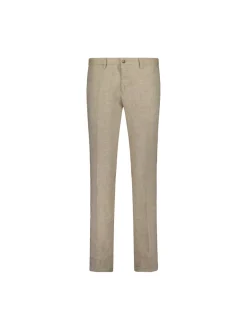 Sinnuu Miesten pellavahousut, Beige