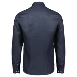 Sinnuu Miesten Pellavapaita Sinnuu 100% Linen Shirt Tummansininen