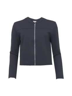 S.T.I naisten jerseytakki, ANETTE JERSEY JACKET Tummansininen