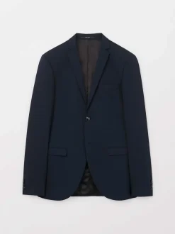 Tiger Of Sweden Miesten Bleiseri JILE ANGELICO Slim Fit Tummansininen