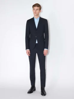 Tiger Of Sweden Miesten Housut TORDON ANGELICO Slim Fit Tummansininen