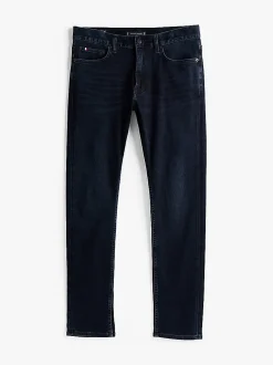 Tommy Hilfiger miesten farkut, CORE DENTON BLUE BLACK Indigo