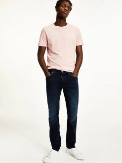 Tommy Hilfiger Misten Farkut CORE BLEECKER NOS SLIM BLUEBLACK Indigo