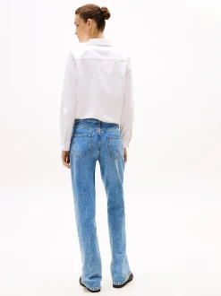 Tommy Hilfiger naisten farkut, RELAXED BOOTCUT HW ALI Indigo