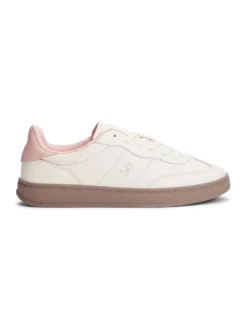 Tommy Hilfiger naisten kengät, TH PREMIUM HERITAGE SNEAKER Luonnonvalkoinen