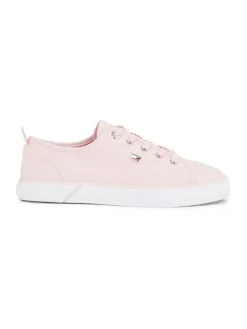 Tommy Hilfiger Naisten Kengät, VULC CANVAS SNEAKER Vaaleanpunainen