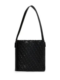 Tommy Hilfiger naisten laukku TH BRAIDED SHOULDER BAG, musta