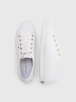 Tommy Hilfiger Naisten Sneakerit ESSENTIAL NAUTICAL SNEAKER Valkoinen