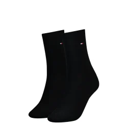 Tommy Hilfiger naisten sukat, 2-pack Musta