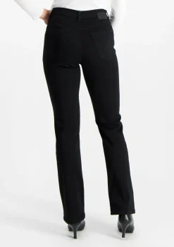 Very Nice Naisten Farkut, Caramel 9691 Curvy Fit Super Stretch Musta