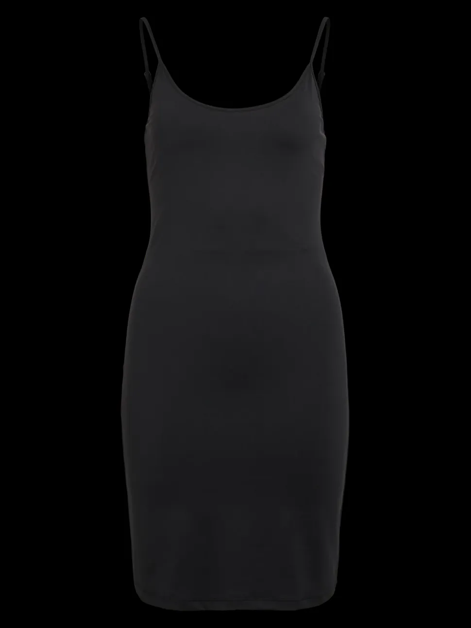 Vila alusmekko Vikenza Short Strap Dress, musta