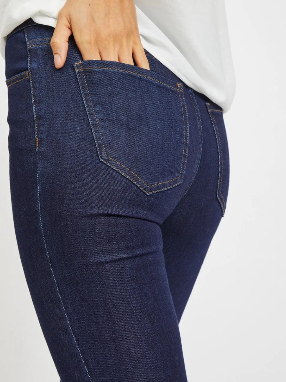 Vila Naisten Farkut, Skinnie Gy Rw Skinny Jeans Tummansininen